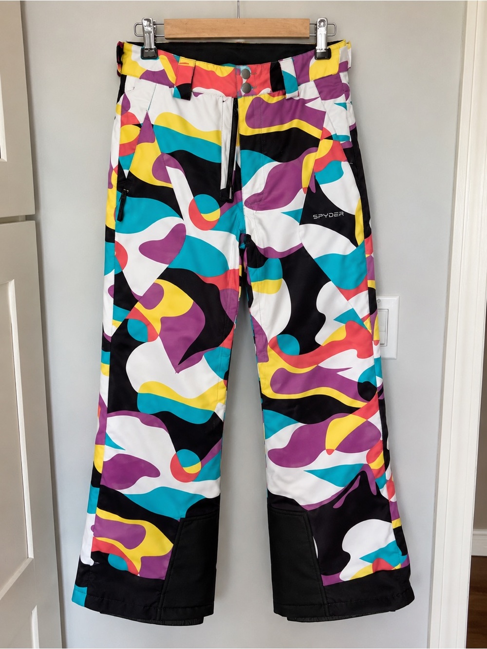 Spyder Girls Olympia Ski Snowboarding Snow Pants, Size 18 (Girl's) Landscape,NWT